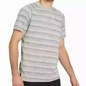 NEW PUMA Gray Men's Short Sleeve Pace T-Shirt